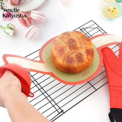 Tappetino da forno in silicone Tappetino per impastare il pane Tappetino per trasferimento pasta Tappetino per estrazione con manico lungo Accessori per forno Utensile da cucina
