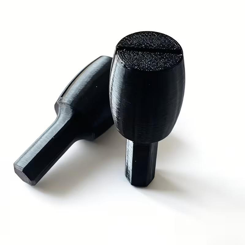 3D Printed Convex Grinding Wheel Head Grinding Head Designs For Electric Drill Accessories In Black Plastic Materials