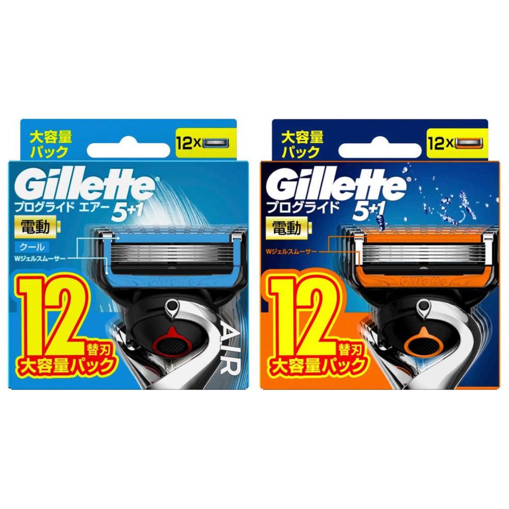 Japan PG Gillette ProGlide  ProGlide Air Electric Razor 12 replacement blades