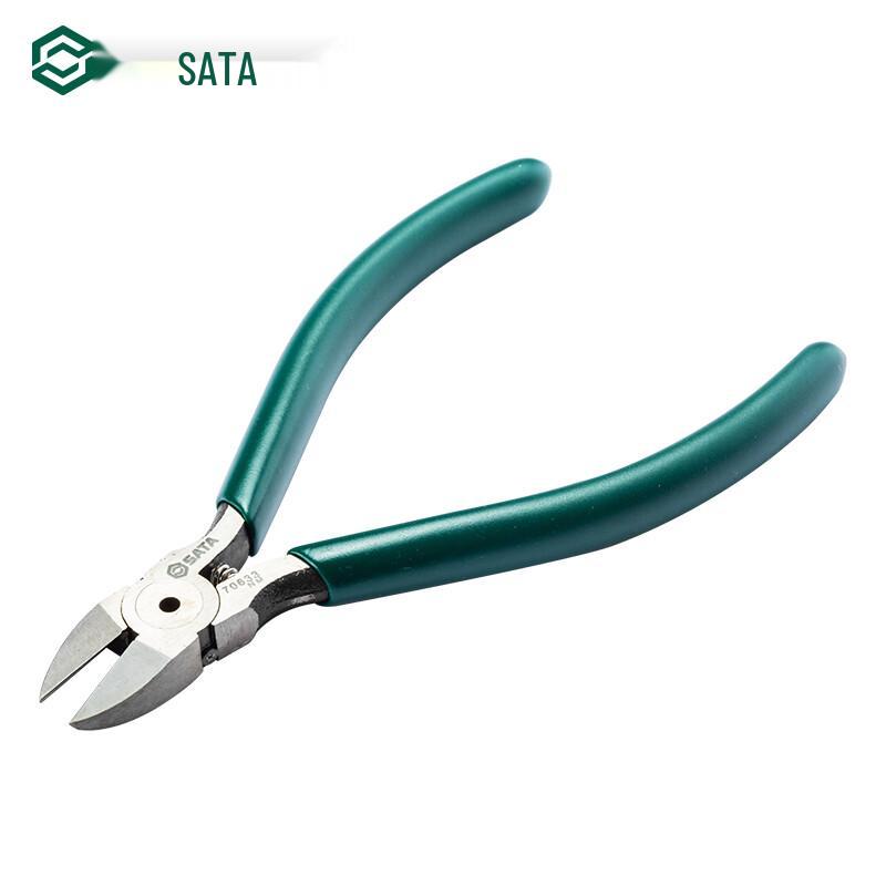 SATA 5-inch Flat-Blade Electronic Cutting Pliers