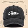 Retro Washed Baseball Cap Simple Breathable Adjustable Unisex Hat