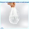 Thickened Waterproof PE Disposable Shower Cap for Hotels and Home
