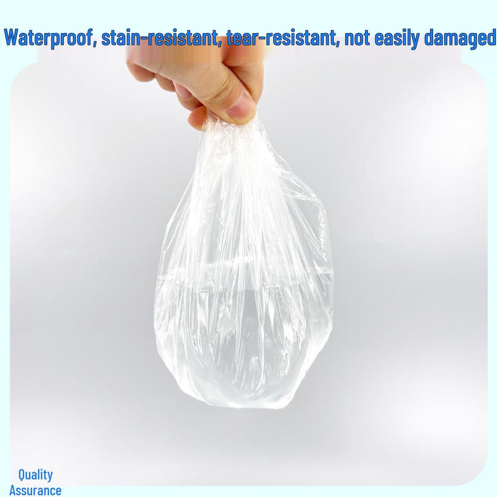 Thickened Waterproof PE Disposable Shower Cap for Hotels and Home