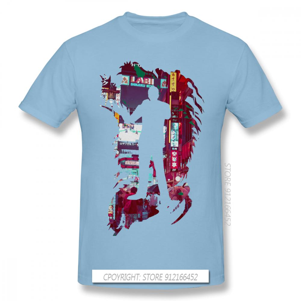 Yakuza Kiwami Kazuma Kiryu Majima Yumi Game TShirts For Men Dragon Of Dojima Funny O-Neck Cotton T Shirt