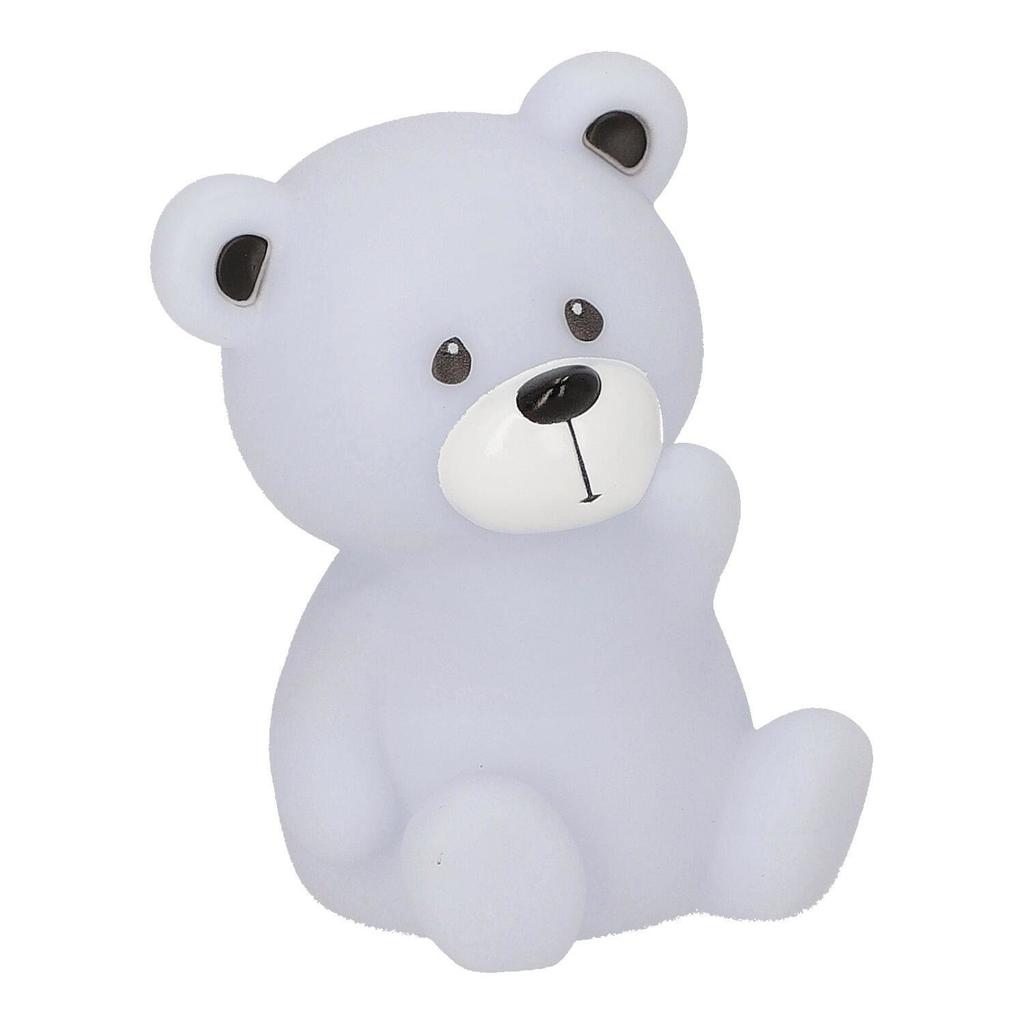 Teddy Bear Night Lamp, Gray