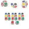 20 Stück Spielwürfel Set Lernspielzeug Klassenzimmer Leichtgewicht Rollenspiel Sammlungen Basteln