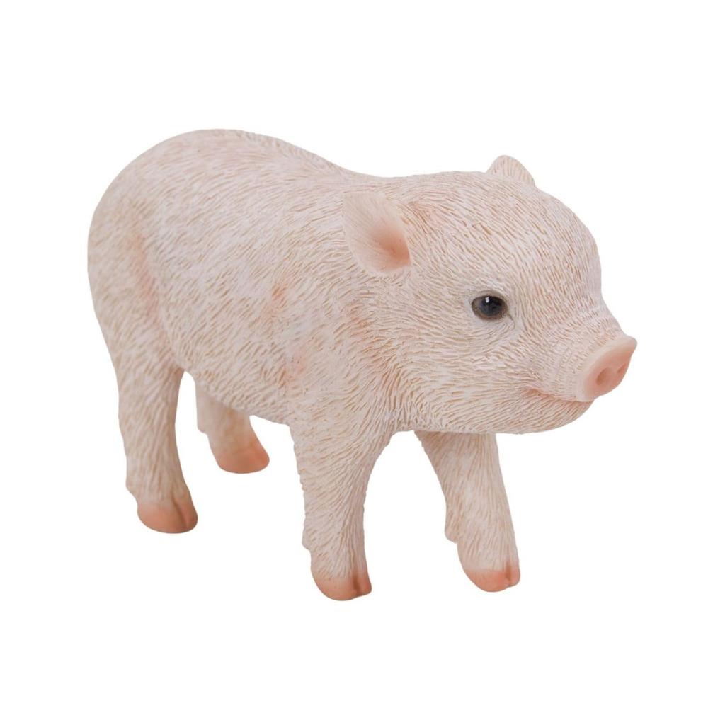 Woobia Standing Pink Pig (Mini) 9.5 x 3.1 x 5.6 cm Doll Figurine Ornament Animal Garden Decoration Pig H16175