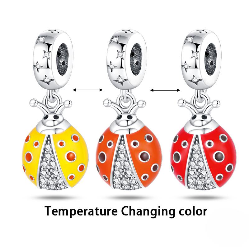 Copper Ocean Series Octopus Turtle Luminous Charms Fit 4Mm Hole Diameter Bracelet Charm Beads Necklace Diy Female Jewelry