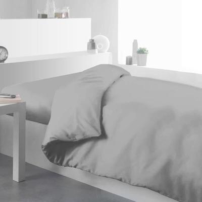 Duvet Cover - Current Design - 140x200cm - 100% Cotton - Plain - Zinc