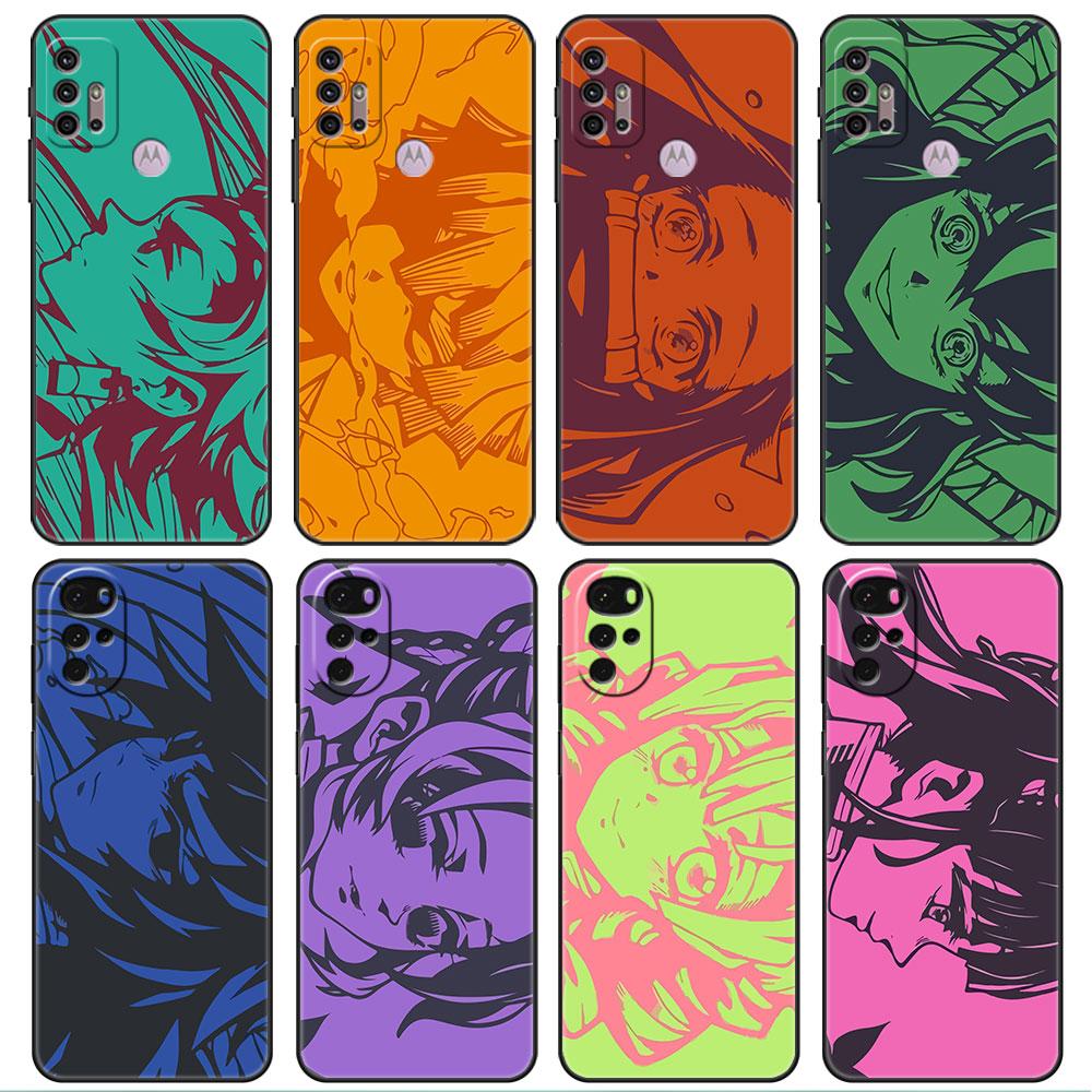 

Чехол для Motorola G30 G60 G9 Play One Fusion Plus Edge 20 G8 Power Lite G22 G50 G200 G51 G71 G31, цветной чехол для телефона Demon Slayer