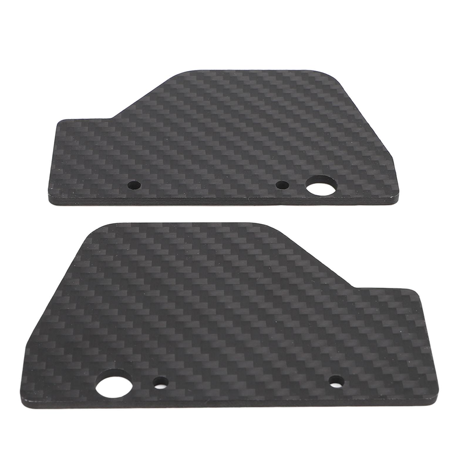 

2 шт. RC задние брызговики из углеродного волокна RC автомобильные брызговики для Arrma Mojave