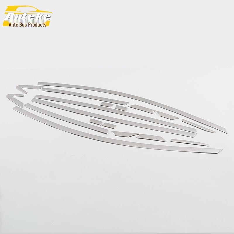 14 RAV4 Autofensterleisten: Kratzfeste Dekorative Glanzstreifen & Aufkleber