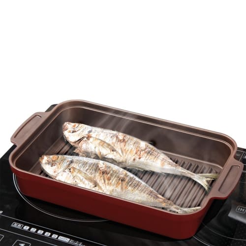 IRIS OHYAMA Far Infrared Roaster, Orange, K-FIR37