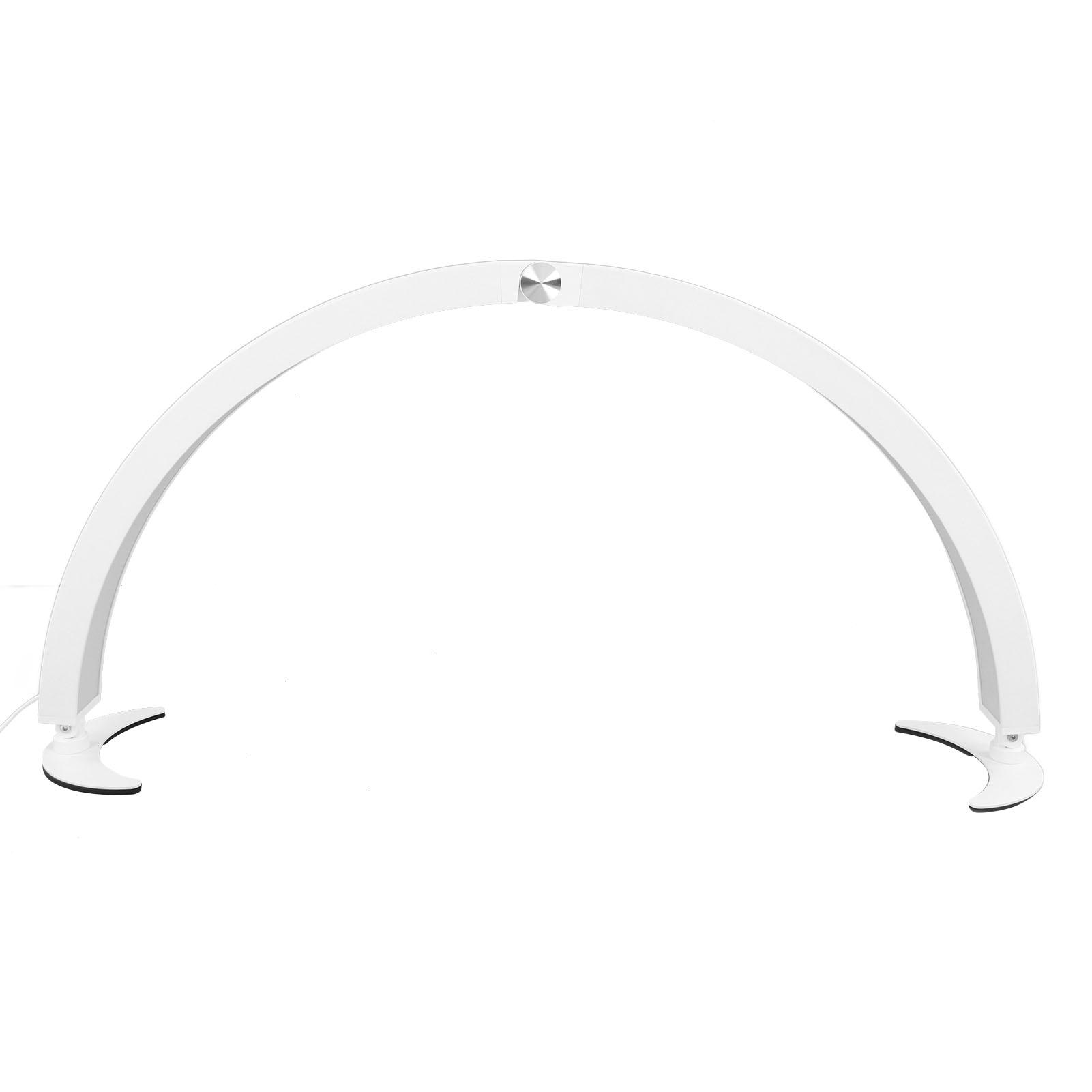 

Светодиодная лампа Half Moon 40 Вт 28 дюймов 10 яркость 7 цветов регулировка яркости полумесяц настольная лампа для ногтей US PLUG