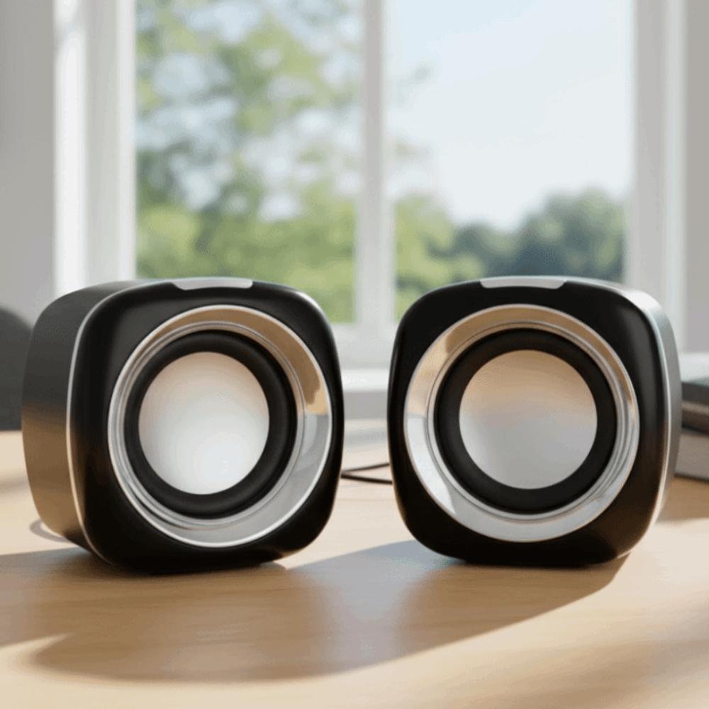 High Volume Speaker Wired AUX Audio Stereo Mini Speaker Birthday Gift Wired Small Speaker  Adult