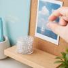 100/200/500Pcs Clear Push Pins Transparent Plastic Head Thumb Tacks Steel Pointed Nails