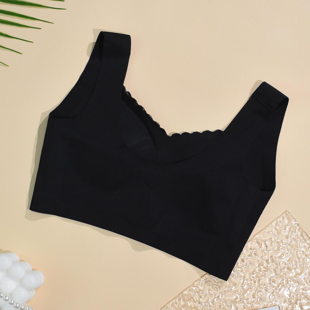 Women's Wire-Free Push-Up Bra for Back Enhancement and Sagging