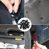 100 PCS Car Bumper Retainer Clips, 6 Type Nylon Fasteners Rivet Replacement Kit, Push-In Screw Bumper Push Rivet Clip With 5 Fastener Removers,