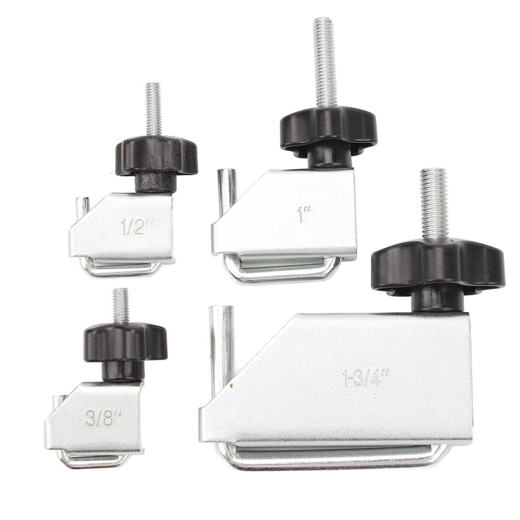 Conjunto de braçadeira de linha de fluido de radiador de vácuo de 4 peças, braçadeira de linha de aperto para linhas de aquecedor de transmissão