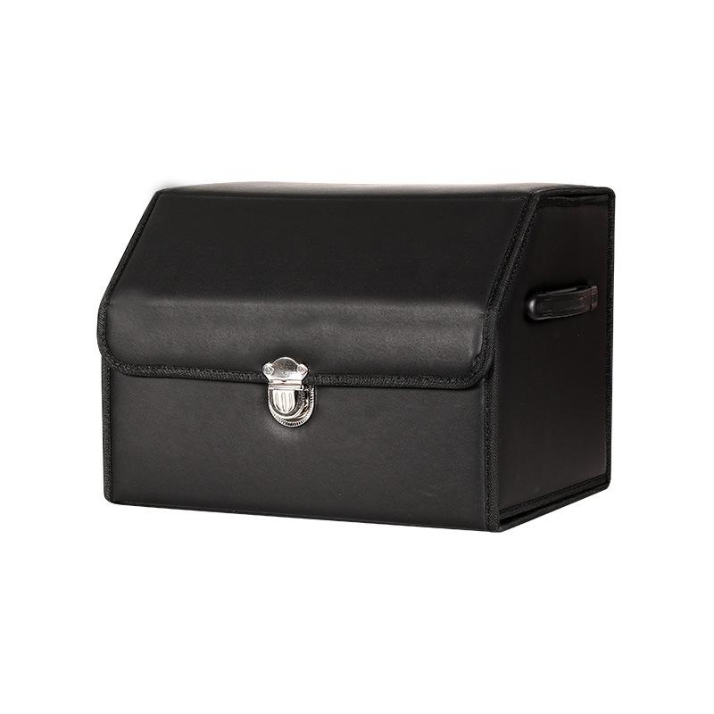 Collapsible Car Storage Organizer Box With Lid - Portable Multipurpose Car Trunk Boxs For Shopping Camping Picnic Waterproof Bag