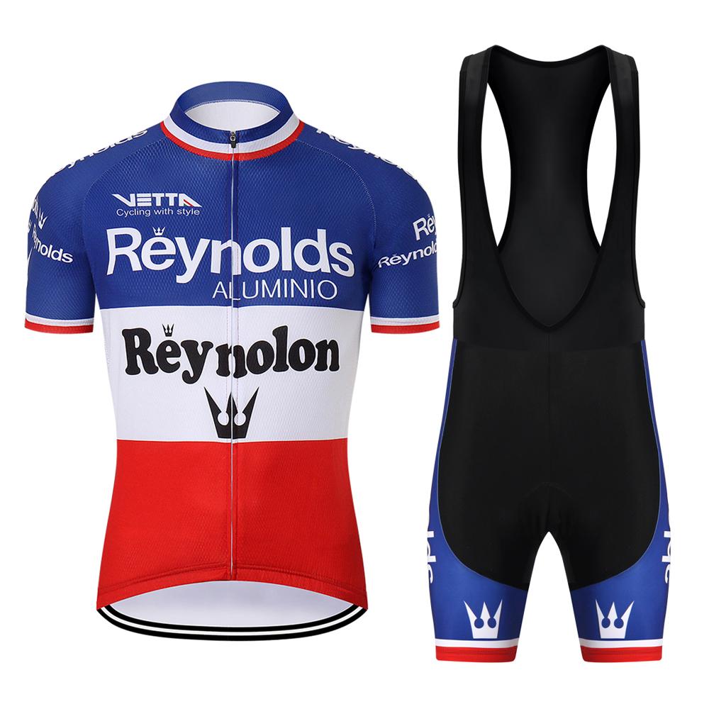 Summer Breathable 2026 Reynolds Men Cycling Jersey Maillot Set Short Polo Shirt Clothing Mtb Bib Participating Teams Enduro Cycl Clothes