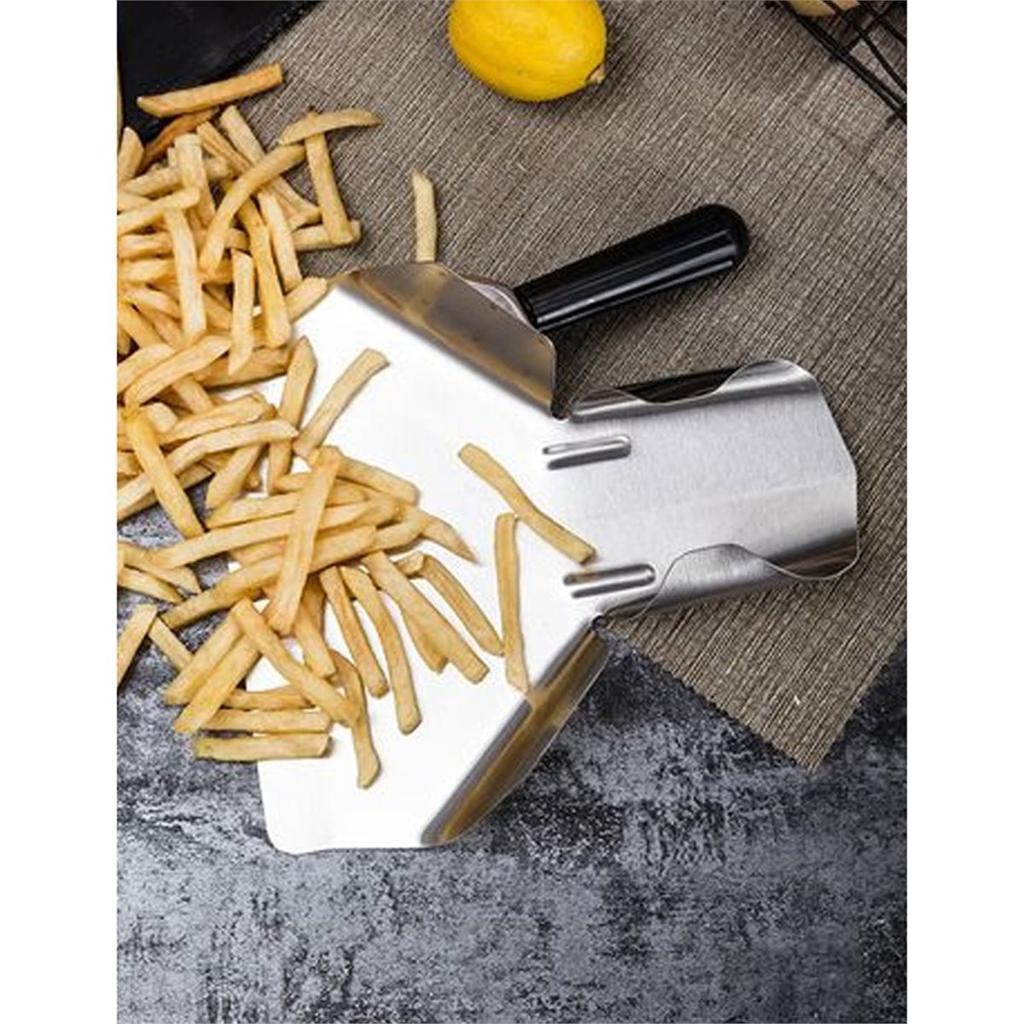 Special for Hamburger French Fries Shovel Stainless Steel Popcorn Packing Shovel Baking Tool Shovel Kitchen Gadget
