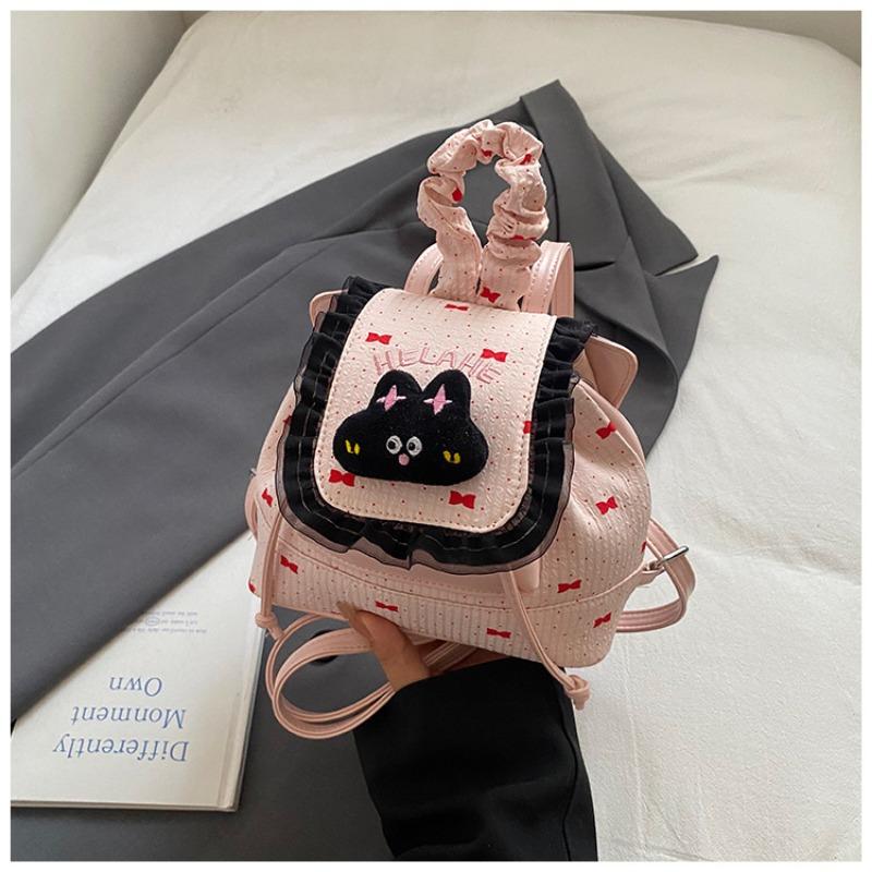 A Fresh and Elegant Backpack A Retro Fashionable and Niche Commuting Small Bag