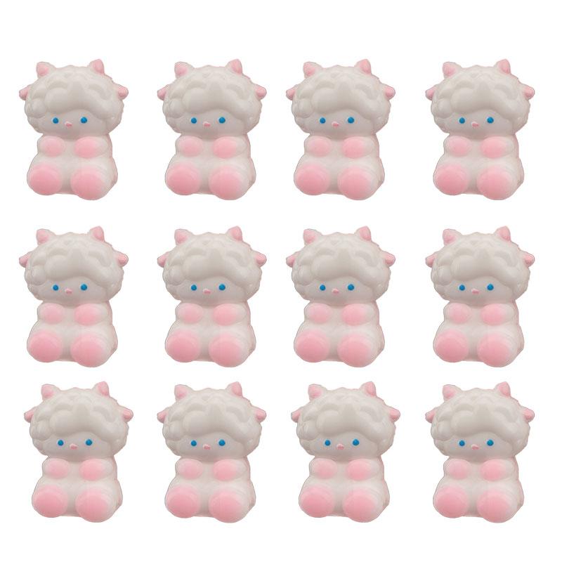 Squishy Cartoon Sheep Soft Squeeze Toy New Kawaii Low Rebound Stress Relief Toy Birthday Gift Reduce Stress Kids Toys Gifts