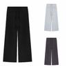 Loose Casual Pants Women Drawstring Wide Leg Pants Fashion Straight Leg Pants  Gym