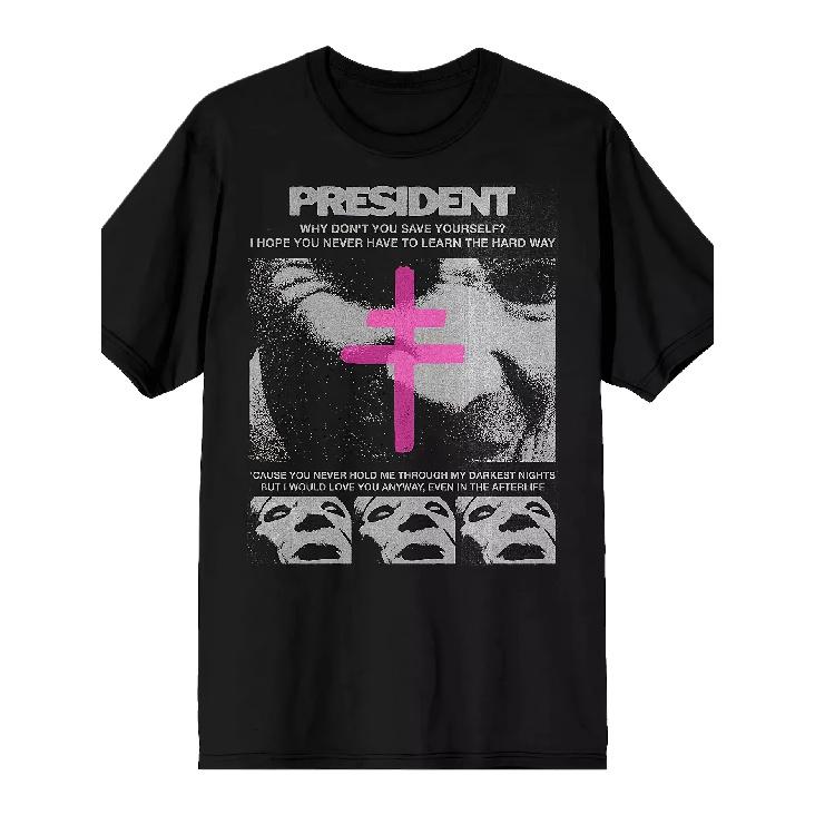 P-Re Sident Band Masks Unisex Graphic T-Shirt S-5XL S