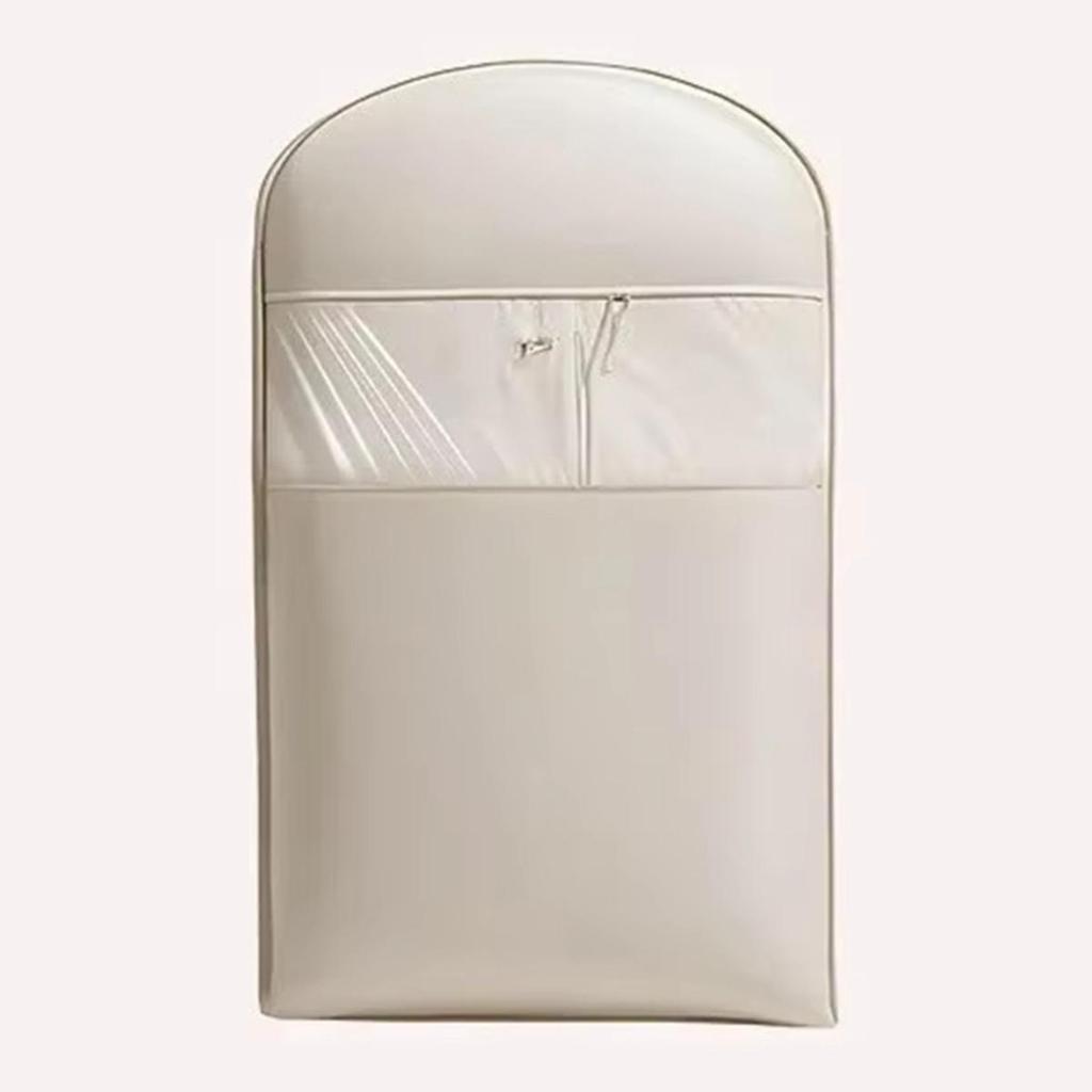 Space Saving Garment Bag with Compression Zipper for Hanging Clothes Closet Organizers Dust Cover Clothes Bag for Down Coat