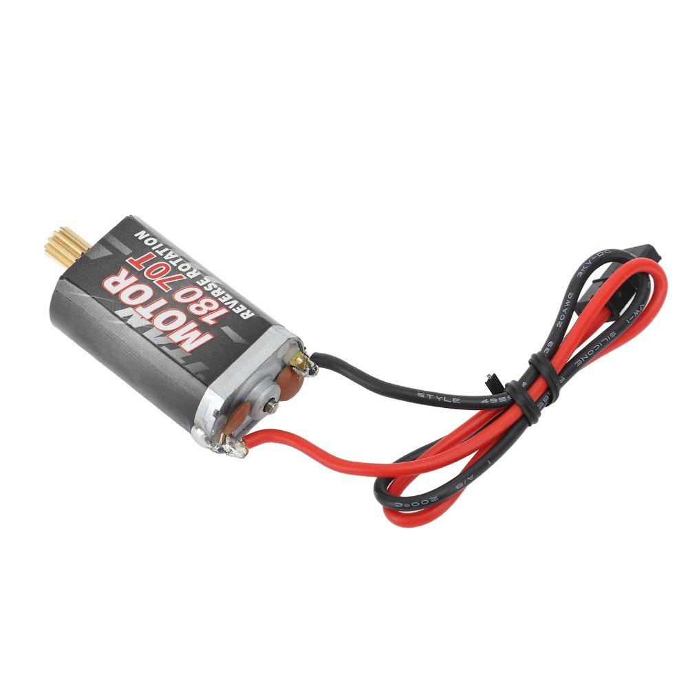 Low Noise 180 RC Brushed Motor Crawler Motor for Traxxas TRX4M RC Crawler 1/18 Scale Model