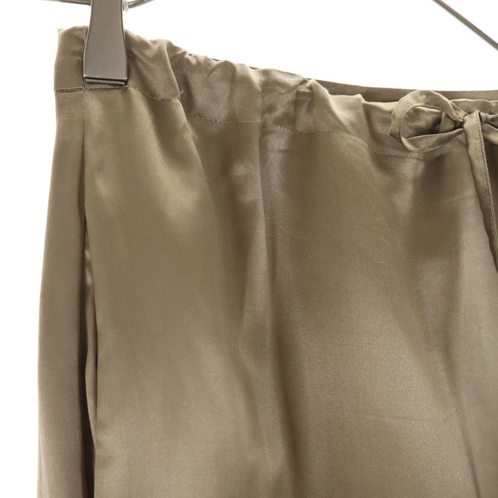 MAX MARA made in Italy Mimole length Tight Skirt 36 Khaki gray system Women Used
