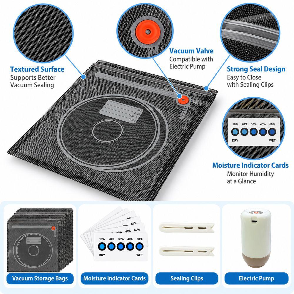 Vacuum Sealing 3D Filament Storage Bag Moisture Indicator Cards 3D Filament Bag  Home Storage