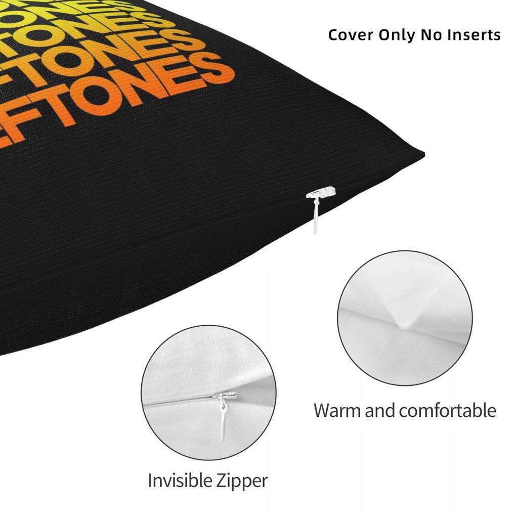 Metal Punk Rock Deftones Square Pillowcase Cushion Cover Pillow Case Throw Pillow Cover for Home Bedroom Car