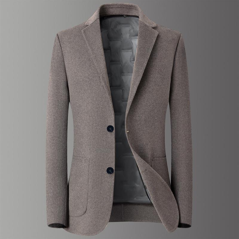 

2025Повседневная мужская хлопковая куртка с капюшоном, приталенного силуэта, зимняя, модная стеганая одежда 200