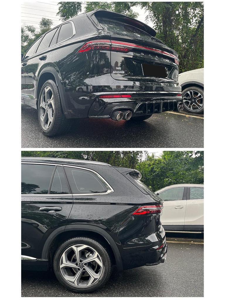 Geely Xingyue L 21-25 Body Kit: Modified Front/Rear Lips, Diffuser & Exhaust Tips
