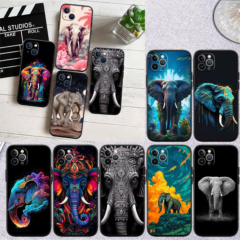 FM2 Animal Elephant Soft Shell Phone Case for Xiaomi Xiaomi Poco M4 M5 M6 M7 X3 X6 X7 F8 Ultra Pro GT NFC