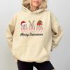 Merry Dancemas Abbigliamento Invernale Donna Natale Balletto Ragazza che Danza Natale Ragazza Ballerina Ragazza Ballerina Natale Felpa con Cappuccio