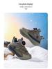 Bobdog Boys' Fleece-Lined Winter Sneakers - Warm, Two-Cotton, Non-Slip Shoes for Middle and Big Kids, 2025 Edition