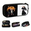 Kawaii Bleach Ichigo Kurosaki Pencil Case for Girl Boy Large Capacity Anime Manga Pencil Bag School Accessories