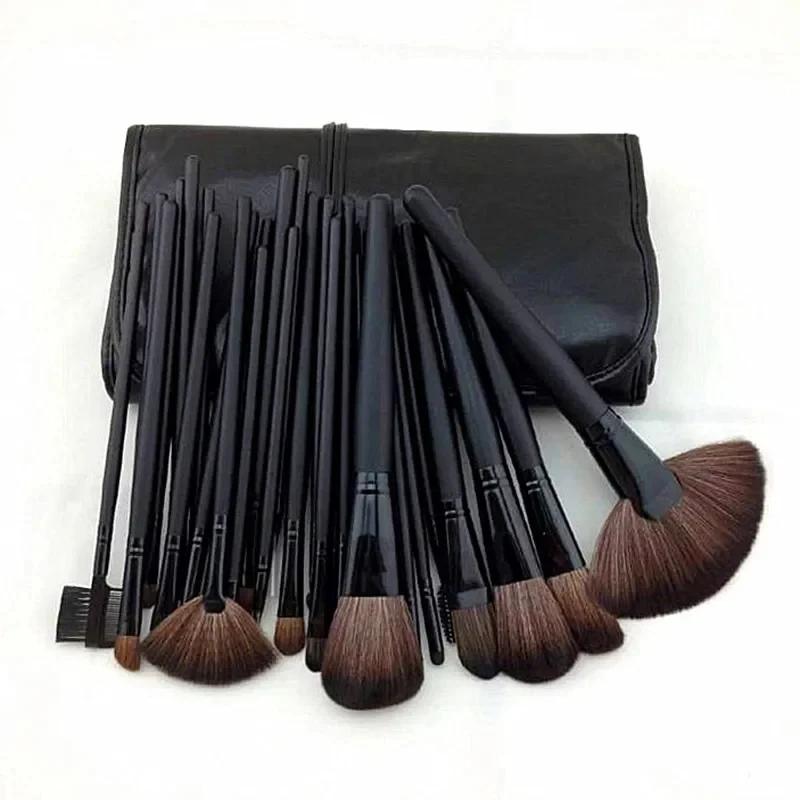 Gift Bag Of 24 Pcs Makeup Brush Sets Professional Cosmetics Brushes Eyebrow Powder Foundation Shadows Pinceaux Make Up 2028
