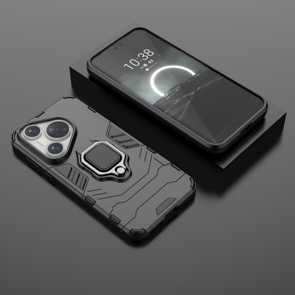 For Huawei Pura 70 Pro/Pura 70 Pro+ Kickstand Case PC+TPU Drop Protection Shell