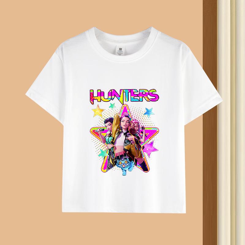 

2-13Y Kid T Shirt Printed Children T-shirt Kids Clothes Tshirt Tops Tee Boys Girls Baby Tee 2T(90cm)