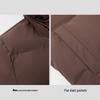 HLA Men's Hooded Windproof Waterproof Padded Winter Jacket