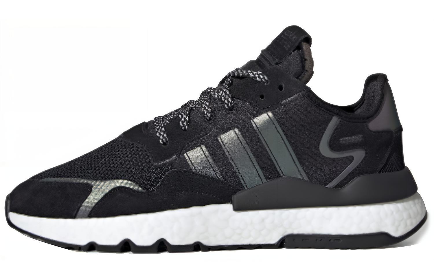 Adidas Originals Nite Jogger Черно-белый FU6844 36⅔