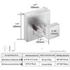 Stainless Steel Wall Hook for Towels and Bathrobes - Hot Selling Bathroom Door Rack