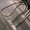 Crossbody Mobile Phone Lanyard Women's Outdoor Long Travel Mobile Phone Chain Bag Lanyard