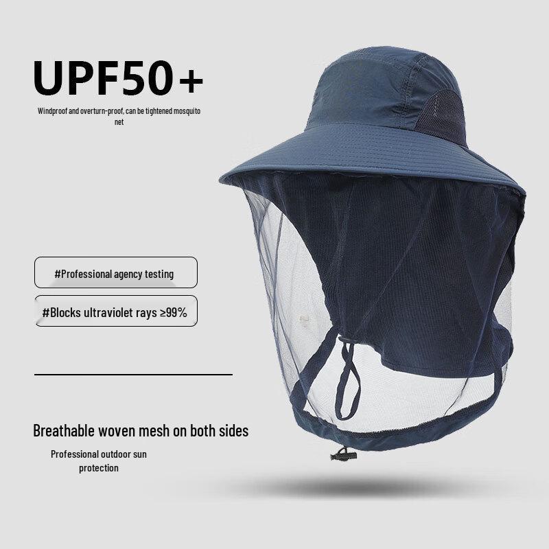 Senwai Outdoor Sun Protection Hat with Face Mask