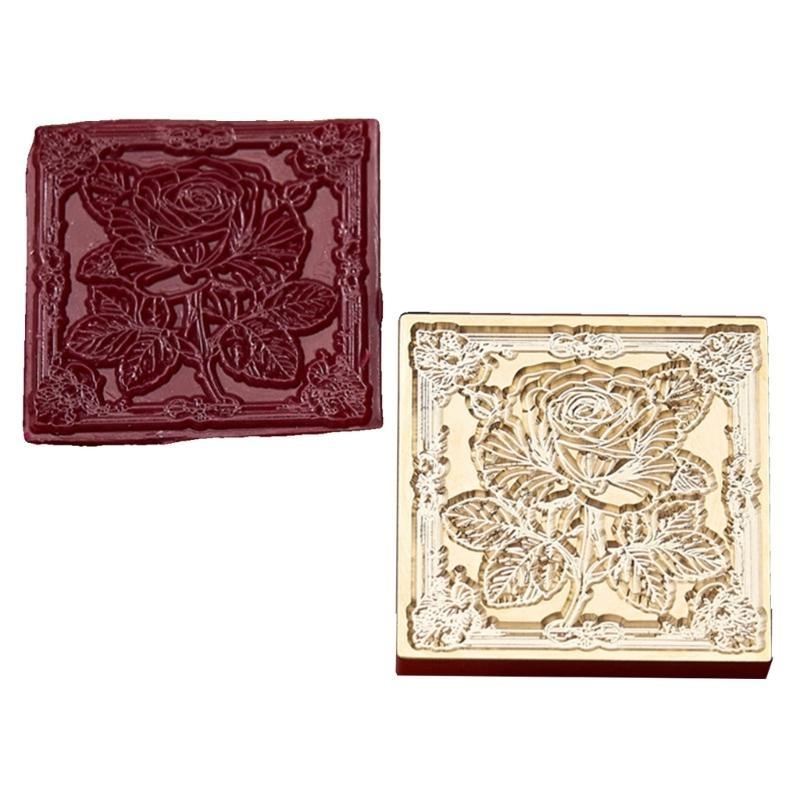 652F Witch Pumpkins Wax Seal Stamp Plant Sealing Wax Stamp for Cards Decoration